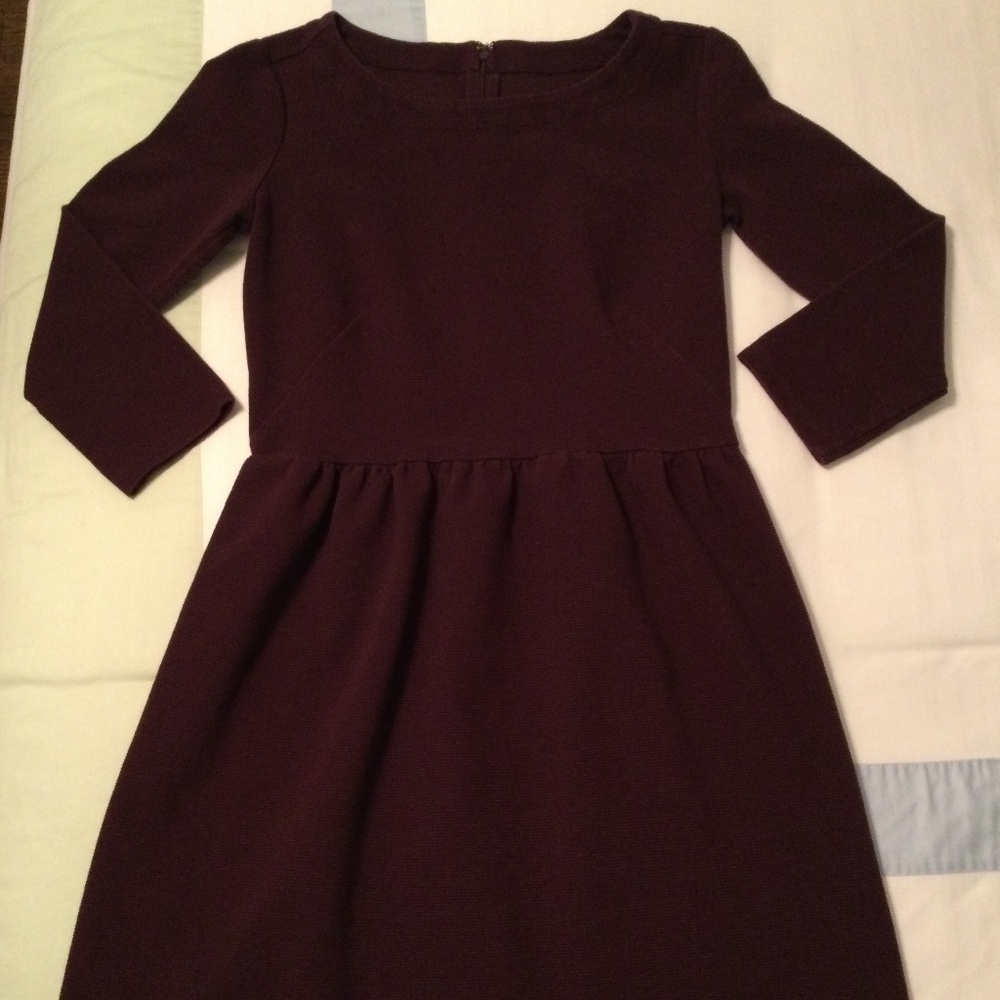 LOFT | Burgundy Wine Dress